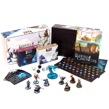 Eldfall Chronicles Two-Player Starter Set Empire of Soga Vs Helian League