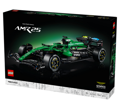 LEGO&reg; Aston Martin Aramco AMR25 F1 Car (42240)