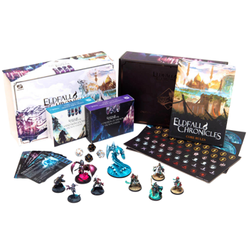 Eldfall Chronicles Two-Player Starter Set Coalition of Thenion Vs Sand Kingdoms