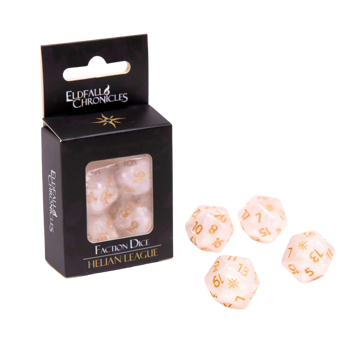 Eldfall Chronicles Faction Dice Helian League