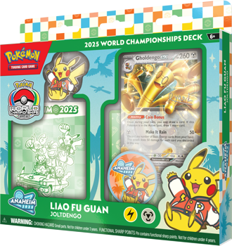 Pokemon World Championship Deck 2025 Liao Fu Guan