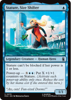 Stature, Size Shifter single card from Magic: the Gathering