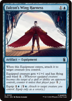 Falcon's Wing Harness single card from Magic: the Gathering