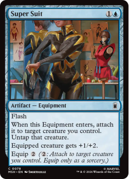 Super Suit single card from Magic: the Gathering