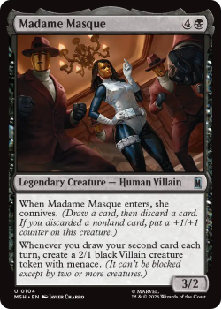 Madame Masque single card from Magic: the Gathering
