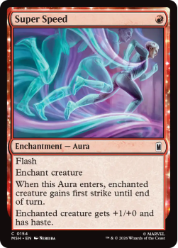 Super Speed single card from Magic: the Gathering