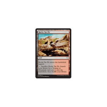 Rocky Tar Pit : COMMANDER 2018 274/307 - Magic the Gathering Single Card