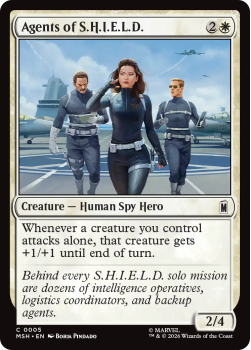 Agents of S.H.I.E.L.D. single card from Magic: the Gathering