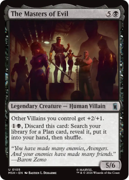 The Masters of Evil single card from Magic: the Gathering