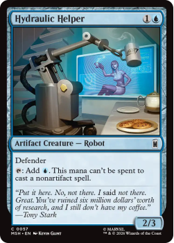 Hydraulic Helper single card from Magic: the Gathering