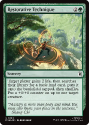 Restorative Technique (FOIL) : 0183 MARVEL SUPER HEROES - Magic the Gathering Single Card