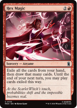 Hex Magic single card from Magic: the Gathering