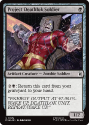 Project Deathlok Soldier : 0109 MARVEL SUPER HEROES - Magic the Gathering Single Card