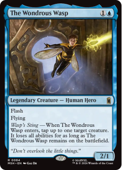 The Wondrous Wasp single card from Magic: the Gathering