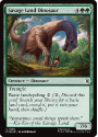 Savage Land Dinosaur (FOIL) : 0185 MARVEL SUPER HEROES - Magic the Gathering Single Card