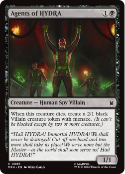 Agents of HYDRA single card from Magic: the Gathering