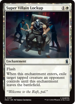 Super Villain Lockup single card from Magic: the Gathering