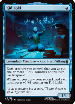 Kid Loki single card from Magic: the Gathering