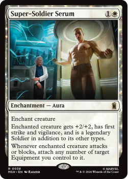 Super-Soldier Serum single card from Magic: the Gathering