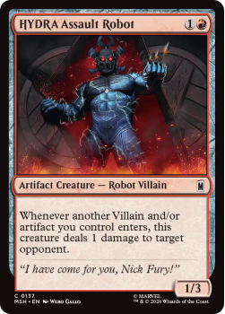 HYDRA Assault Robot single card from Magic: the Gathering