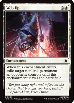 Web Up single card from Magic: the Gathering