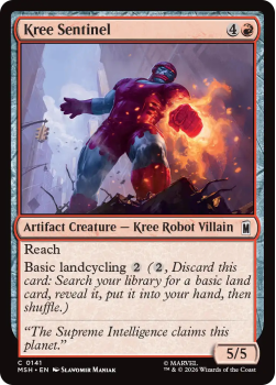 Kree Sentinel single card from Magic: the Gathering