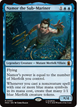 Namor the Sub-Mariner single card from Magic: the Gathering