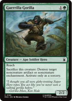Guerrilla Gorilla single card from Magic: the Gathering