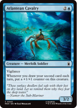 Atlantean Cavalry single card from Magic: the Gathering