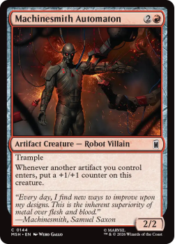 Machinesmith Automaton single card from Magic: the Gathering