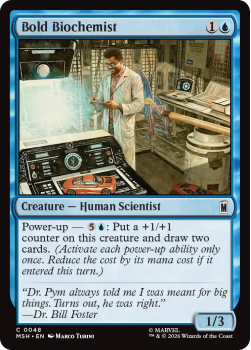 Bold Biochemist single card from Magic: the Gathering