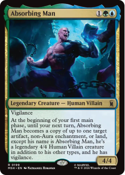 Absorbing Man single card from Magic: the Gathering