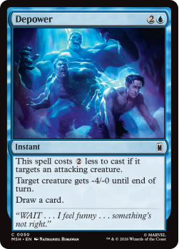 Depower single card from Magic: the Gathering