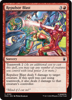 Repulsor Blast single card from Magic: the Gathering