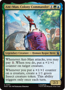 Ant-Man, Colony Commander single card from Magic: the Gathering