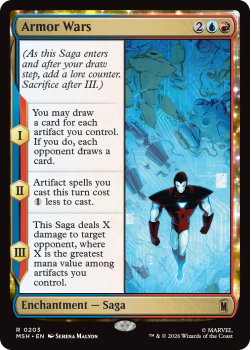 Armor Wars single card from Magic: the Gathering