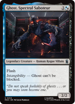 Ghost, Spectral Saboteur single card from Magic: the Gathering