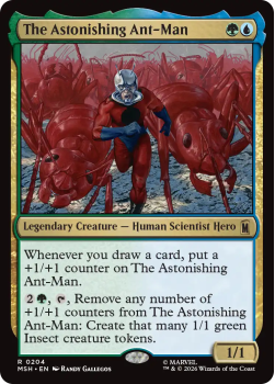 The Astonishing Ant-Man single card from Magic: the Gathering