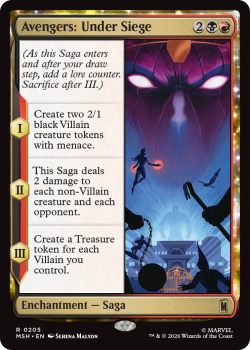 Avengers: Under Siege single card from Magic: the Gathering