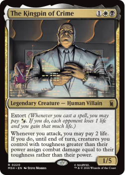 The Kingpin of Crime single card from Magic: the Gathering