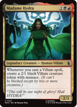 Madame Hydra single card from Magic: the Gathering