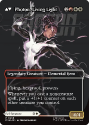 Monica Rambeau // Photon, Living Light (BORDERLESS) (LOGO) : 0356 MARVEL SUPER HEROES - Magic the Gathering Single Card - Image 2