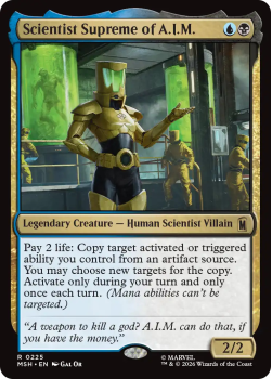 Scientist Supreme of A.I.M. single card from Magic: the Gathering