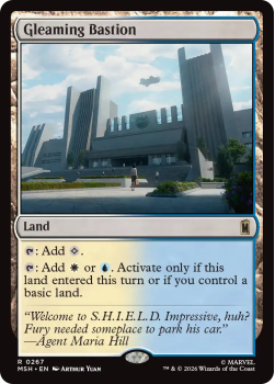 Gleaming Bastion single card from Magic: the Gathering