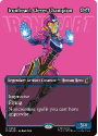 Ironheart, Clever Champion (BORDERLESS) (LOGO) : 0360 MARVEL SUPER HEROES - Magic the Gathering Single Card