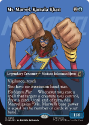 Ms. Marvel, Kamala Khan (BORDERLESS) (LOGO) : 0361 MARVEL SUPER HEROES - Magic the Gathering Single Card