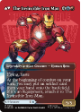 Tony Stark // The Invincible Iron Man (BORDERLESS) (LOGO) : 0363 MARVEL SUPER HEROES - Magic the Gathering Single Card - Image 2
