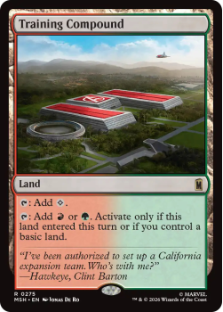 Training Compound single card from Magic: the Gathering