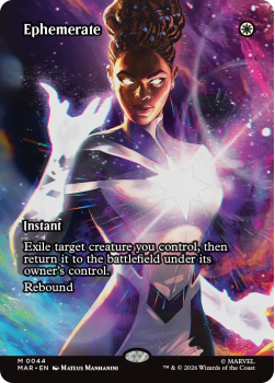 Ephemerate single card from Magic: the Gathering