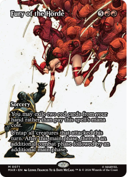 Fury of the Horde single card from Magic: the Gathering